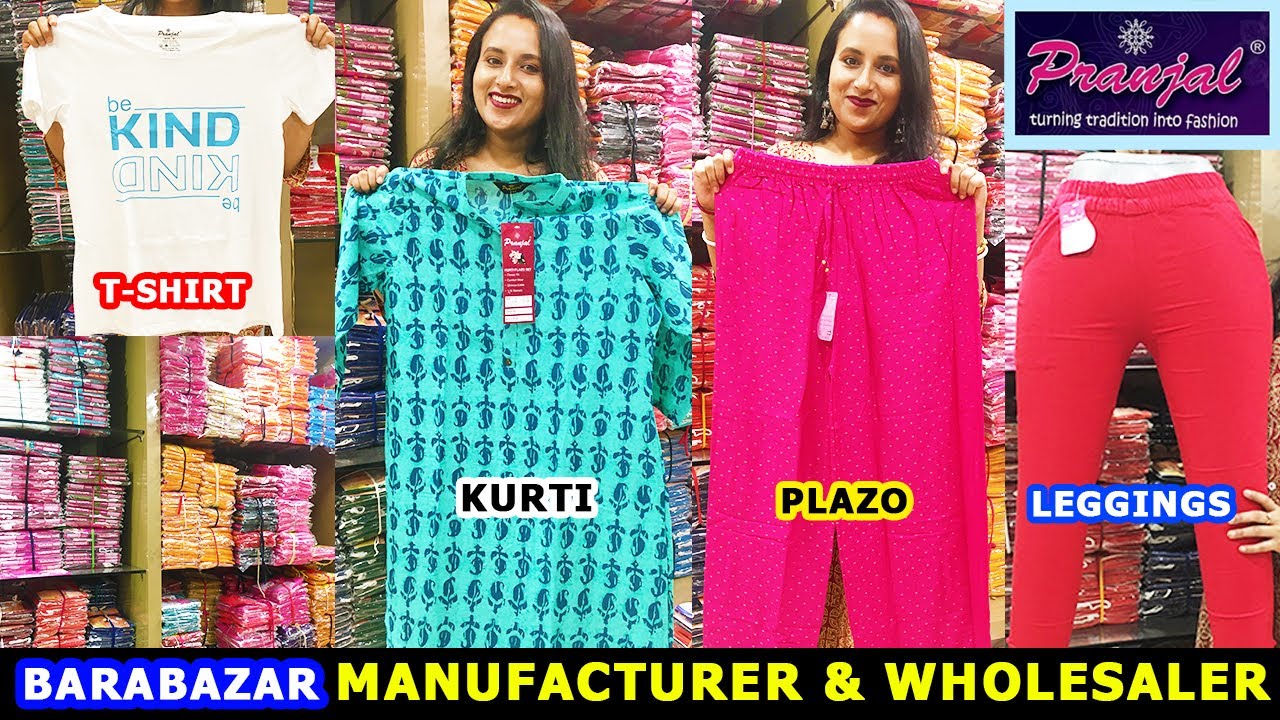 Women Ethnic Bottomwear | Leggings Manufacturer in Kolkata | Kurti Tops Plazo Leggings Tshirts