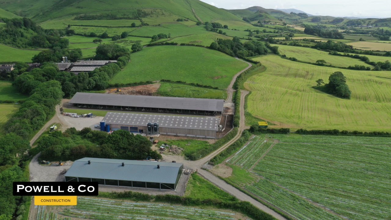 Calf Rearing Shed in Cumbria by Powell & Co Construction