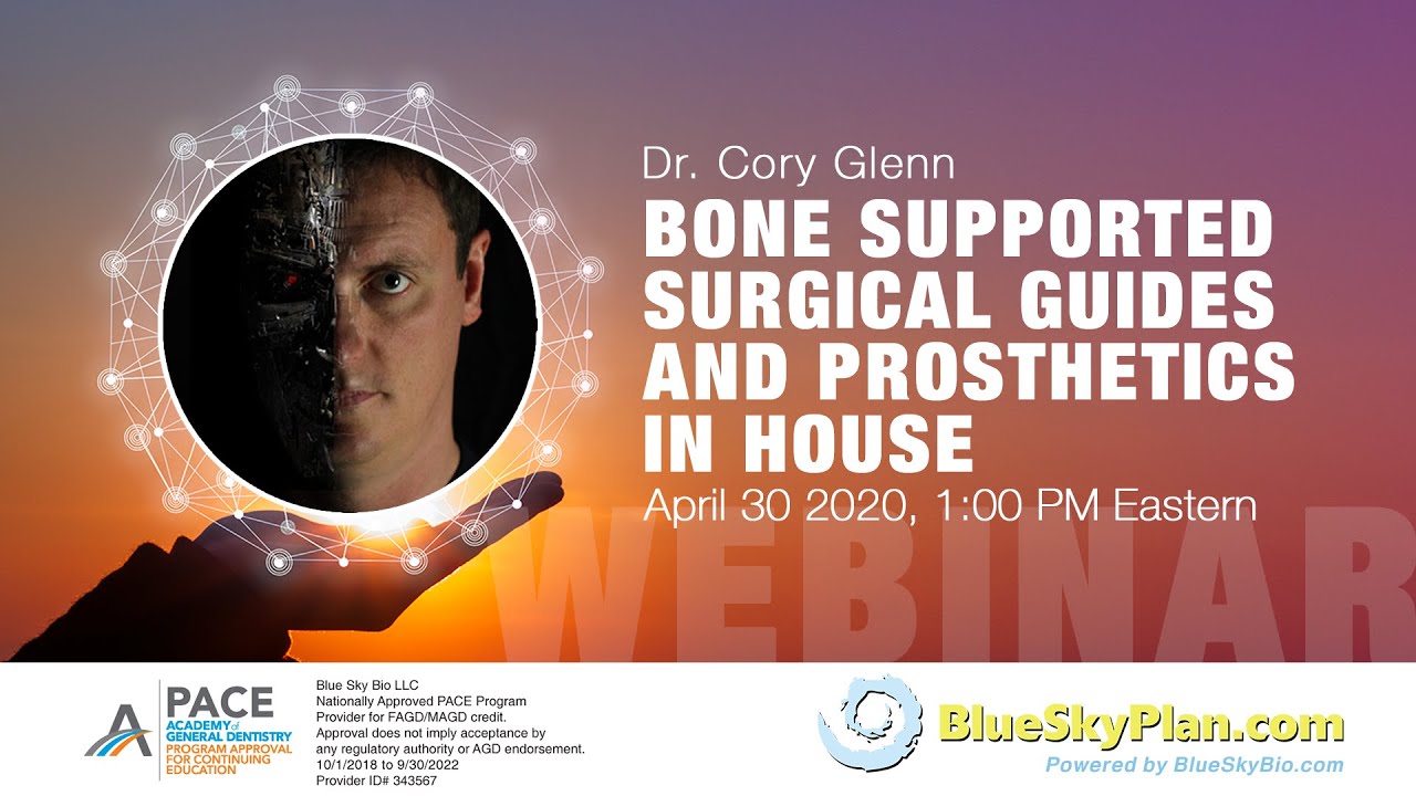 Bone Supported Surgical Guides and Prosthetics in House