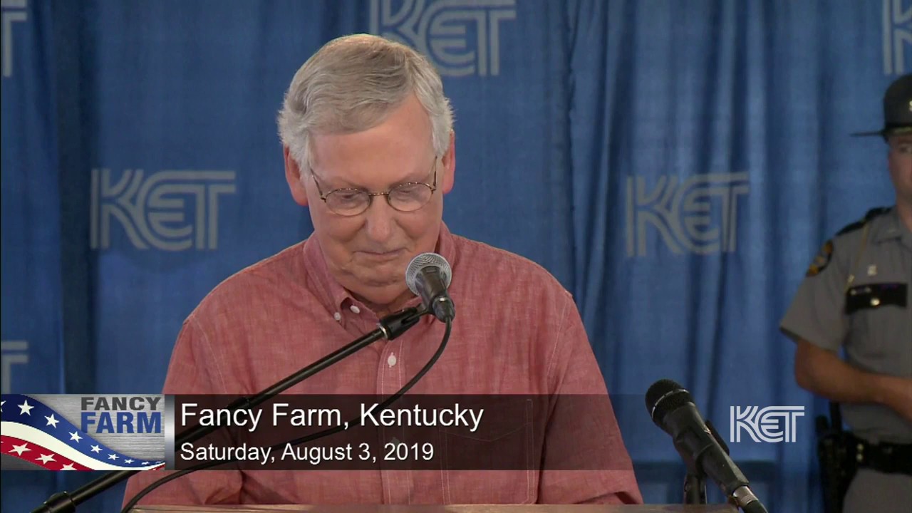 U.S. Sen. Mitch McConnell | Fancy Farm 2019 | KET