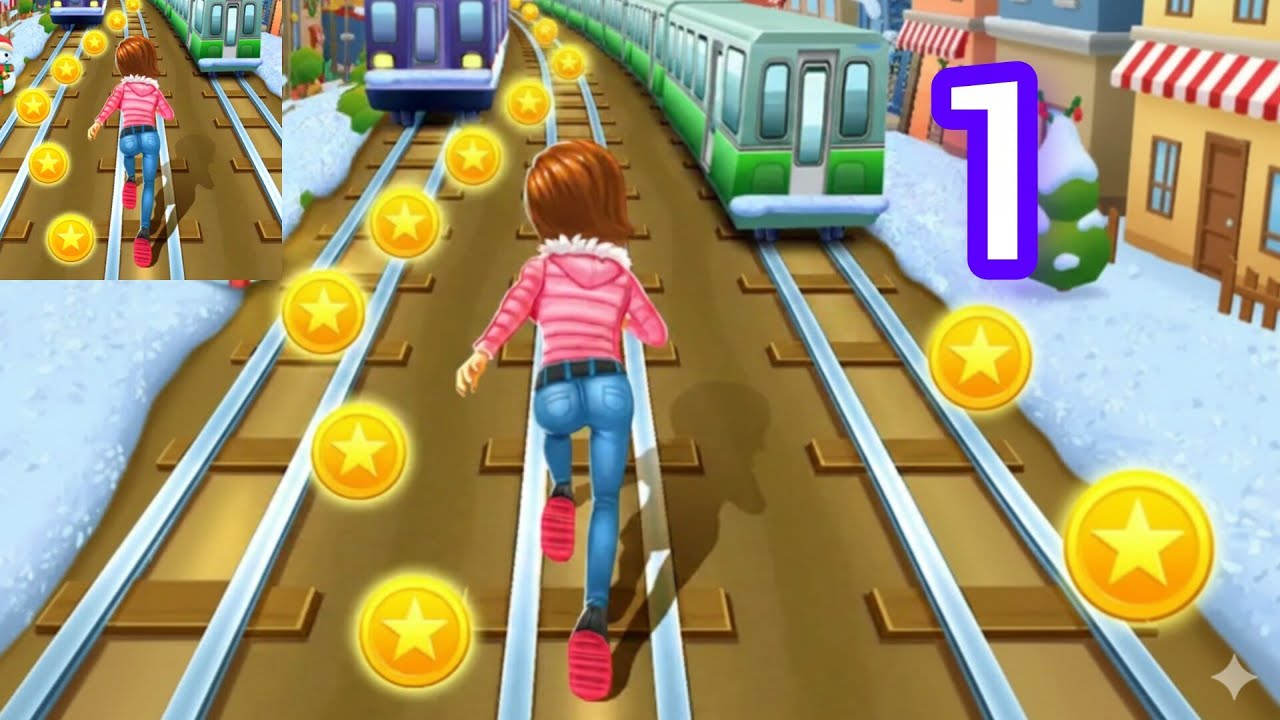 Subway Princess Runner (IOS Android) I Phone Android Gameplay