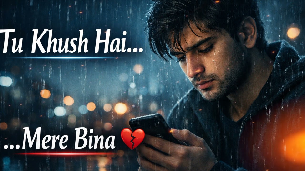 Tu Khush Hai Mere Bina 💔 | Heart Touching Sad Breakup Song | Emotional Hindi Song 2026
