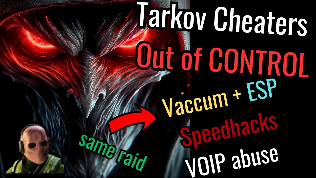 What a VACUUM cheater looks like - 0.14 WIPE | Escape from Tarkov