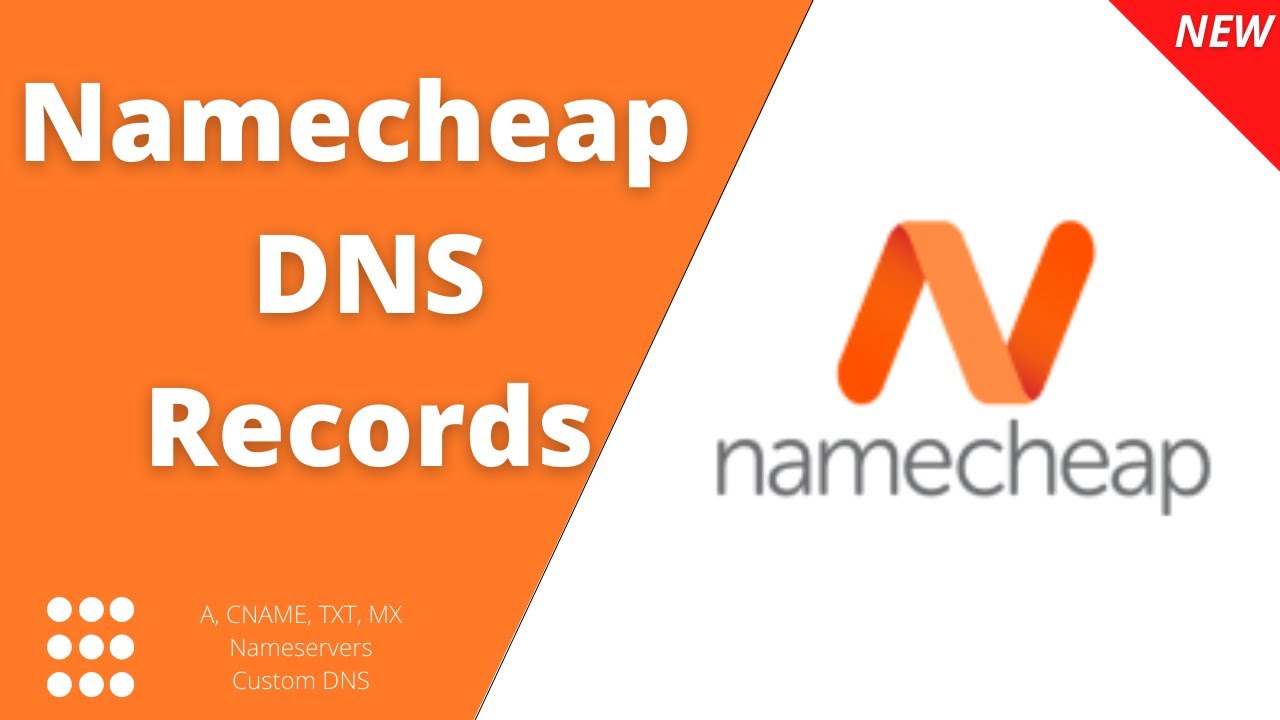 [Новое] Как добавить записи DNS &mdash; A, CNAME, TXT, MX для указания домена Namecheap (Shopify, VPS, ...