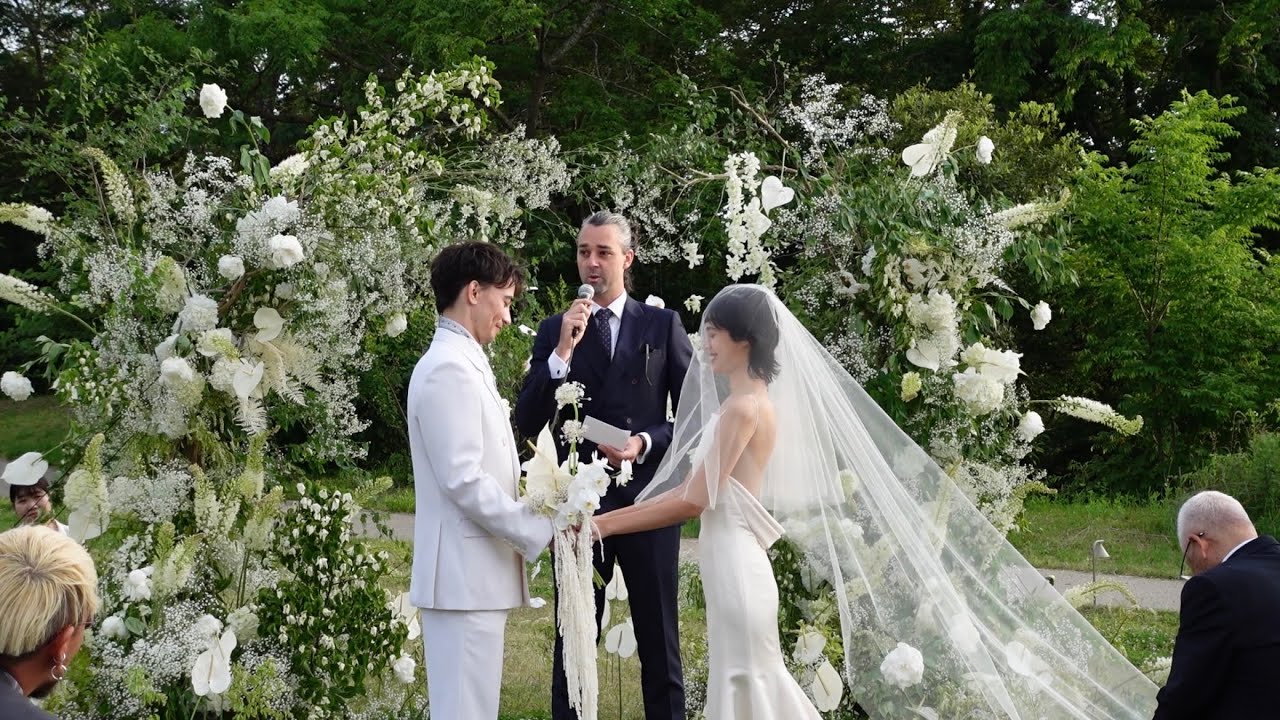 裸足でやる結婚式🤍