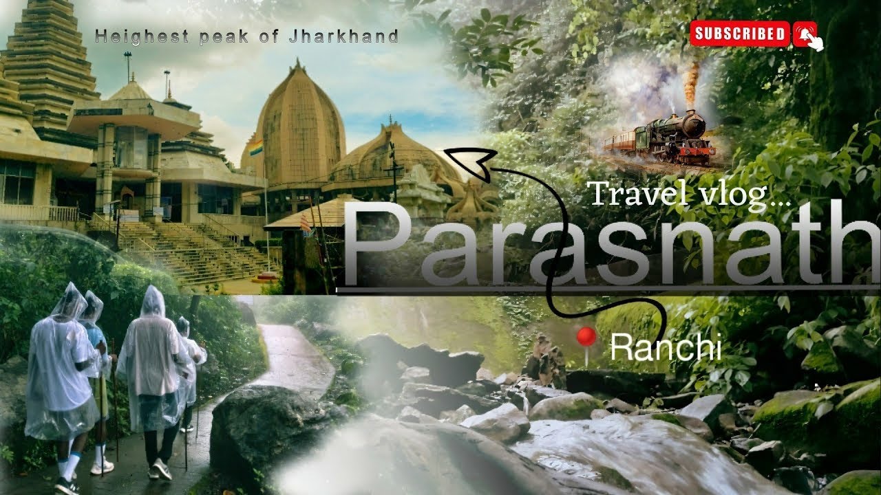 📍Ranchi to Parasnath hill🏞//Traveling vlog with brother's... //#parasnath_hill ..