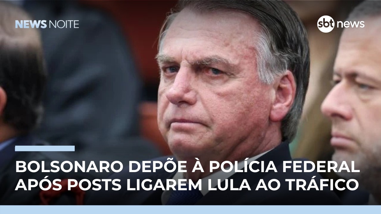PF interroga Bolsonaro na Papudinha sobre publicações contra Lula | #NewsNoite