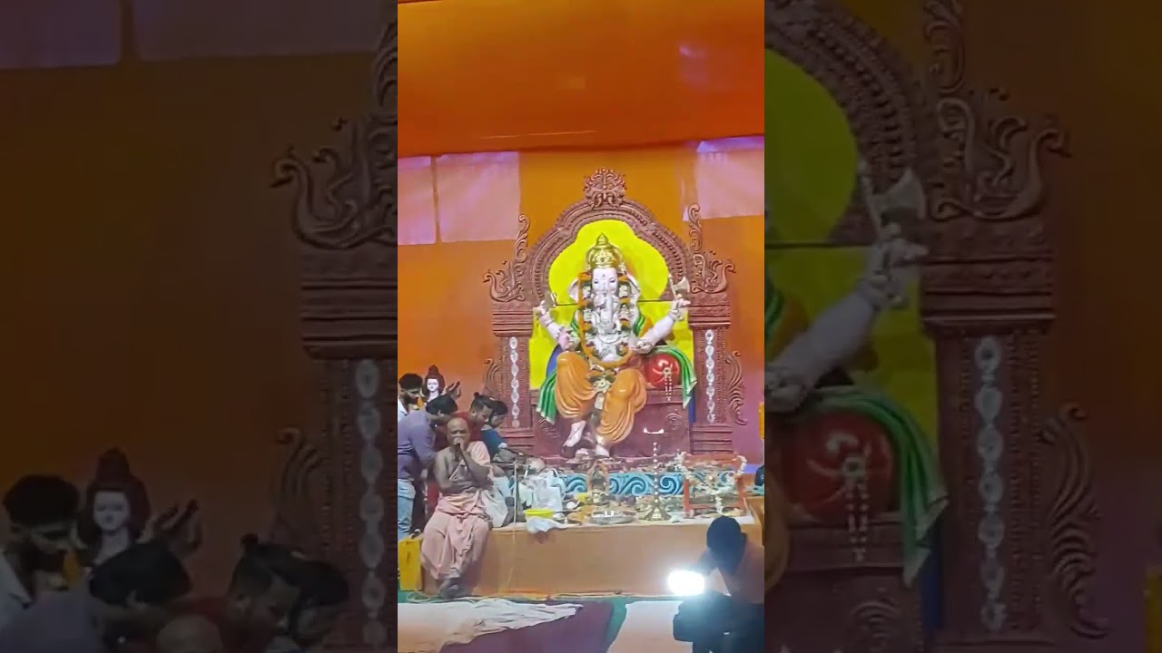 kadma Ganesh Puja pandal Murti #kadma