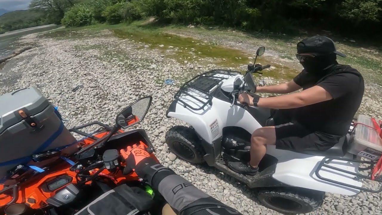 Quad Trail Crossing - Water Crossing ATV Riding