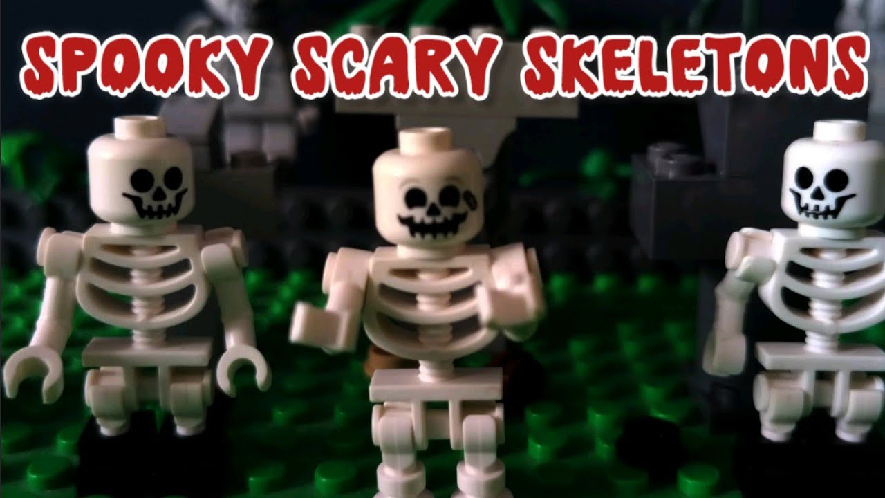 Lego spooky scary skeletons  (Halloween)