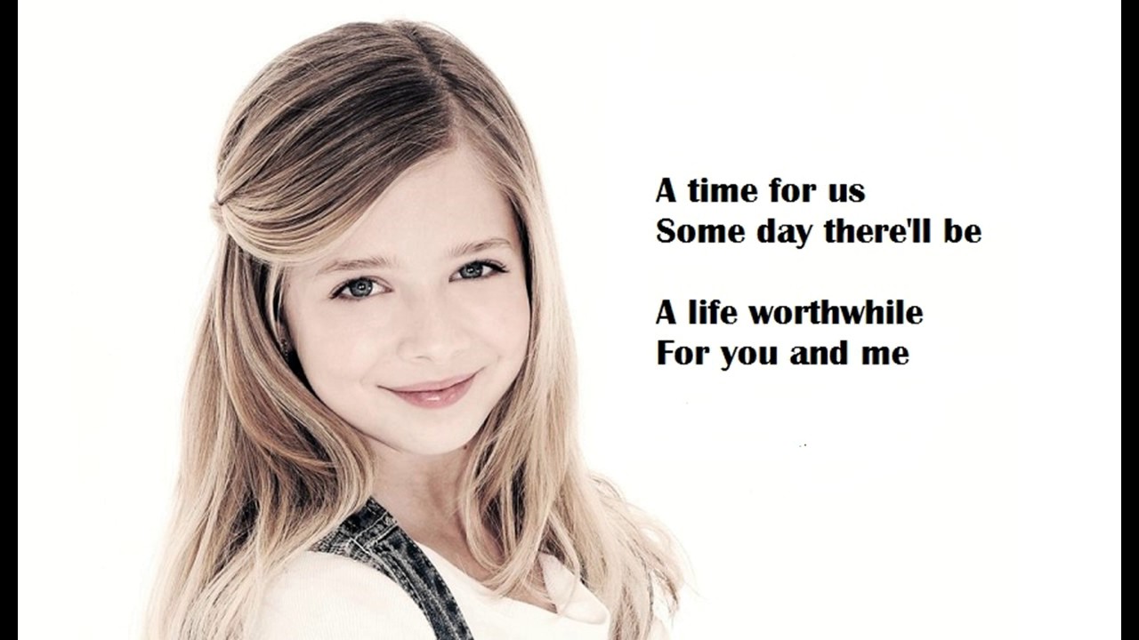 Jackie Evancho - A Time for us (Lyric)