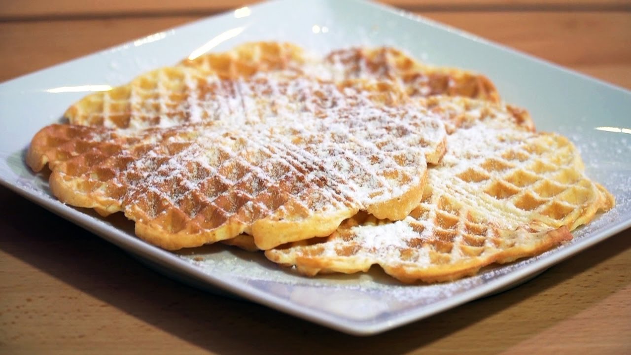 S&Uuml;SSE VANILLE-WAFFELN  (Grundrezept)