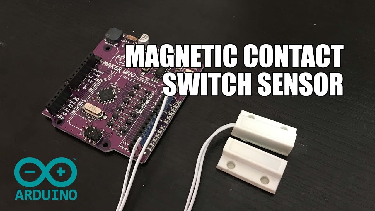 Magnetic Contact Switch Sensor and Arduino #arduinoproject