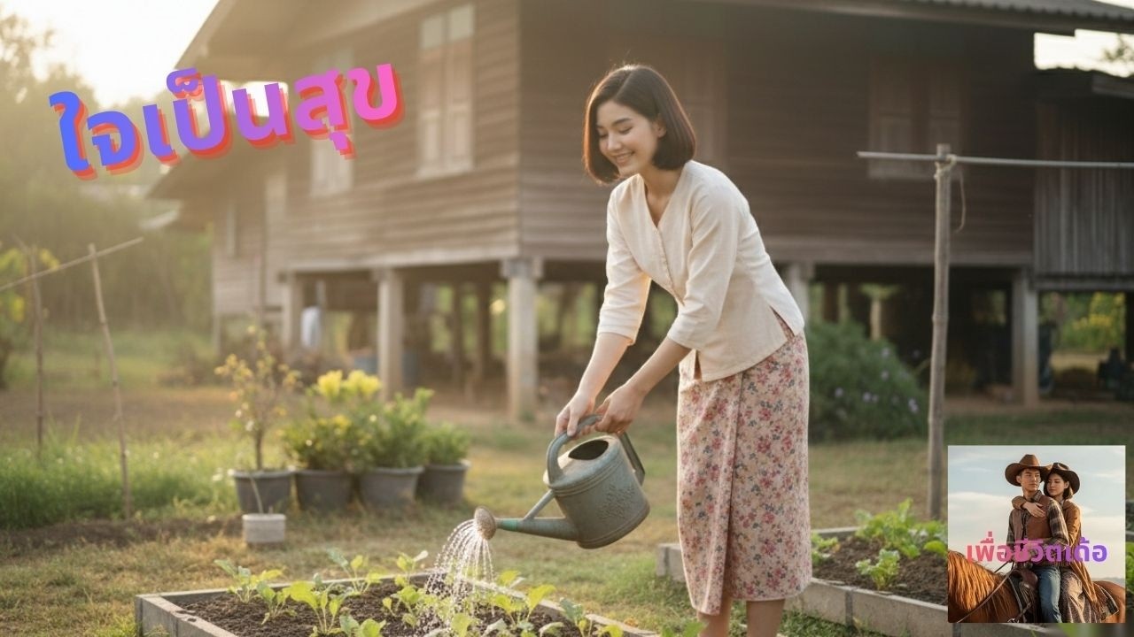 ใจเป็นสุข - Official MV | พอใจในสิ่งที่มี... คือความรวยที่แท้จริง
