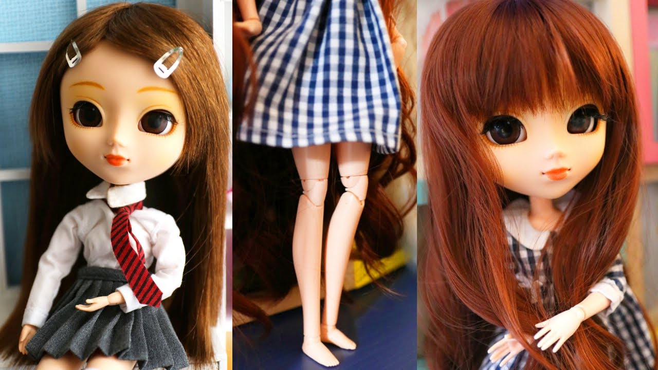 Customizing PULLIP NINA 🧡 // Re-bodying PULLIP on an OBITSU