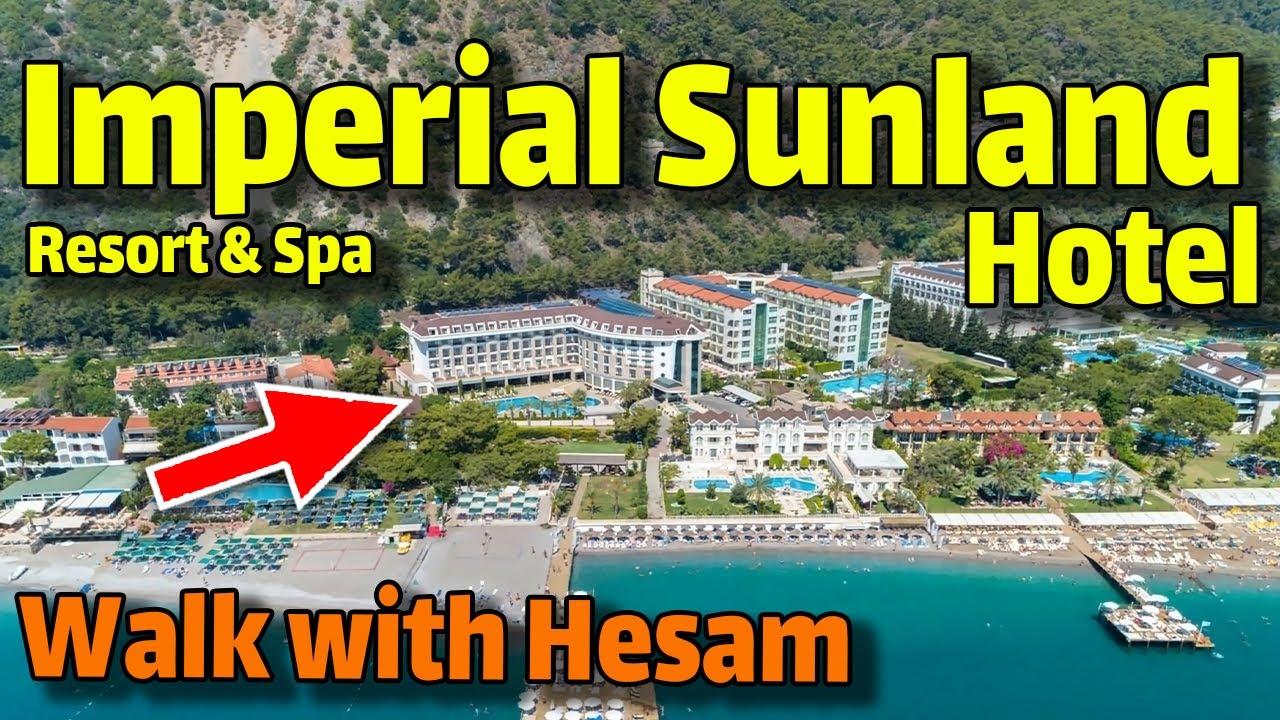 IMPERIAL SUNLAND HOTEL Uall Inclusive ANTALYA WALKING TOUR Travel Vlog IMPERIAL SUNLAND Resort spa