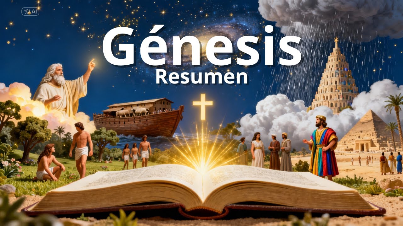 Génesis en minutos | El origen del caos, la promesa y la esperanza | Secretos de la Biblia