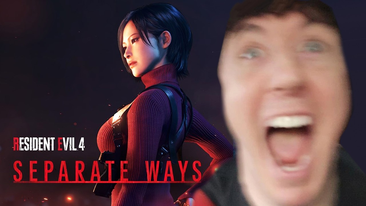 RESIDENT EVIL 4 SEPERATE WAYS DLC FIRST PLAYTHROUGH ENDING