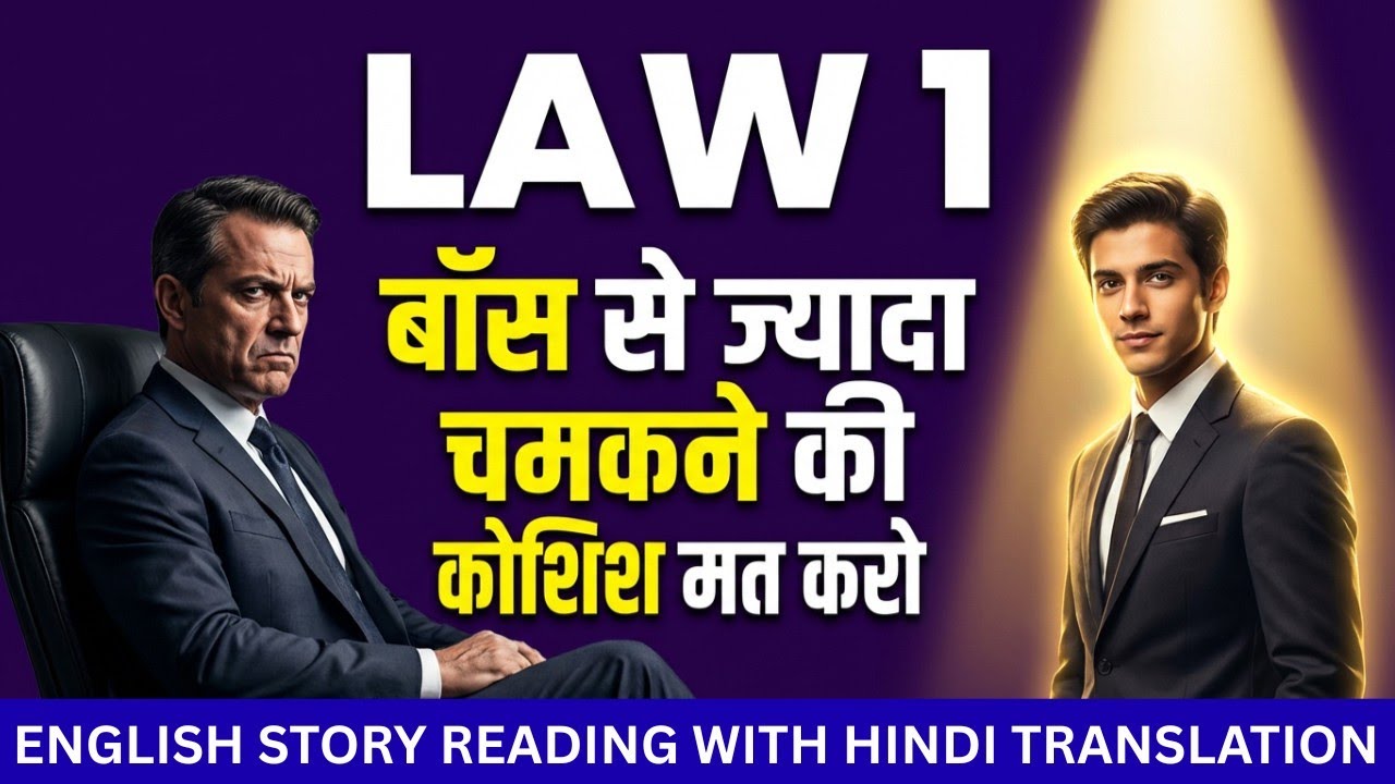 क्या बॉस से आगे बढ़ना सही है?English Speaking Practice for Beginners  English Story with Translation