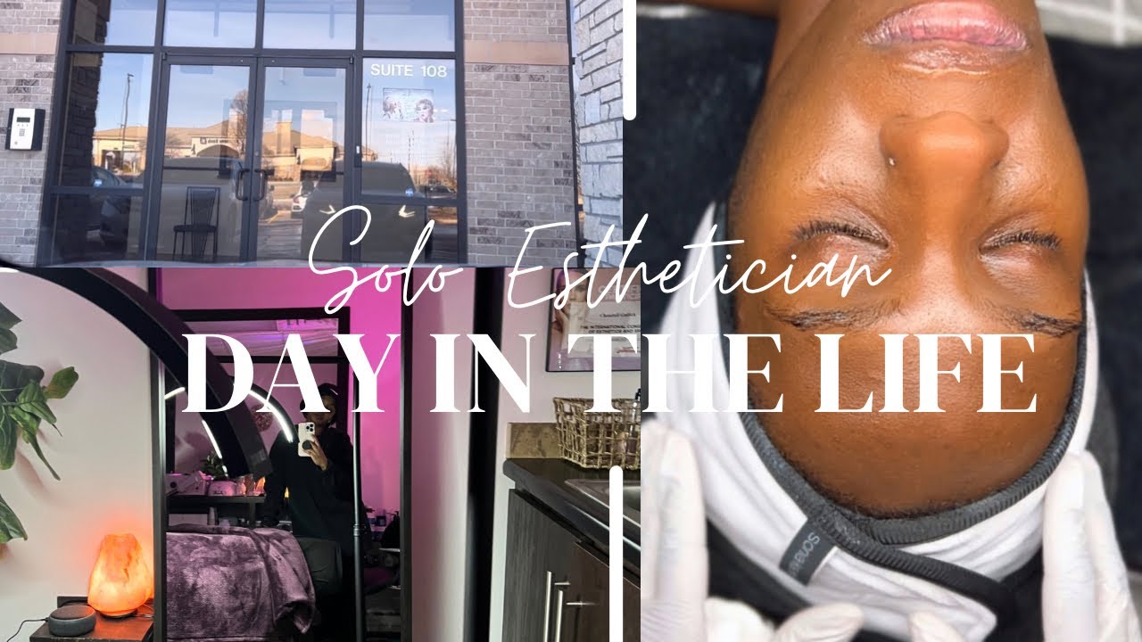 Solo Esthetician Day In The Life | Come To Work With Me💕✨