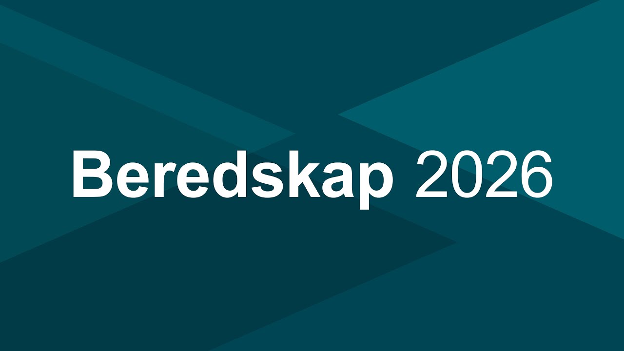 Beredskap 2026 - Del 1