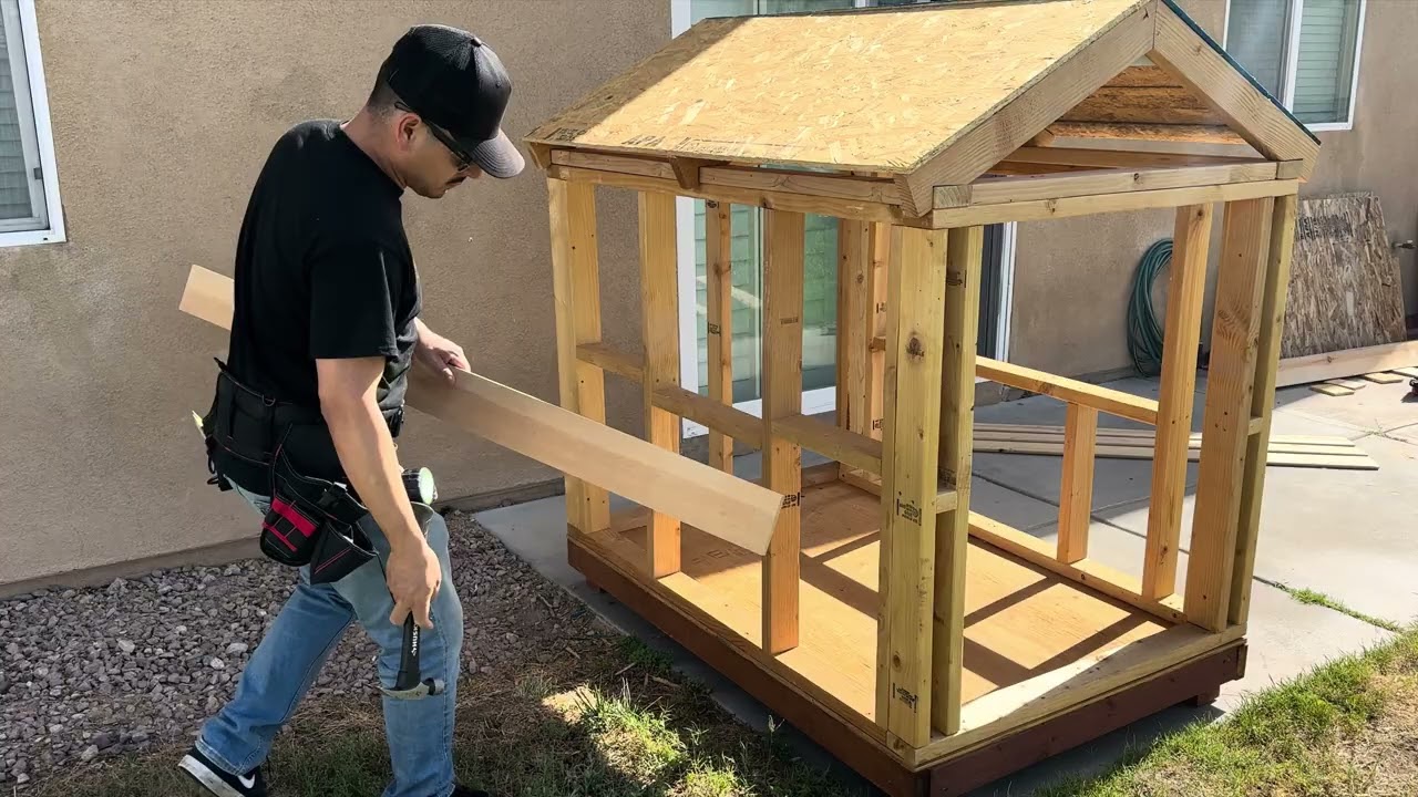 Wooden play house 