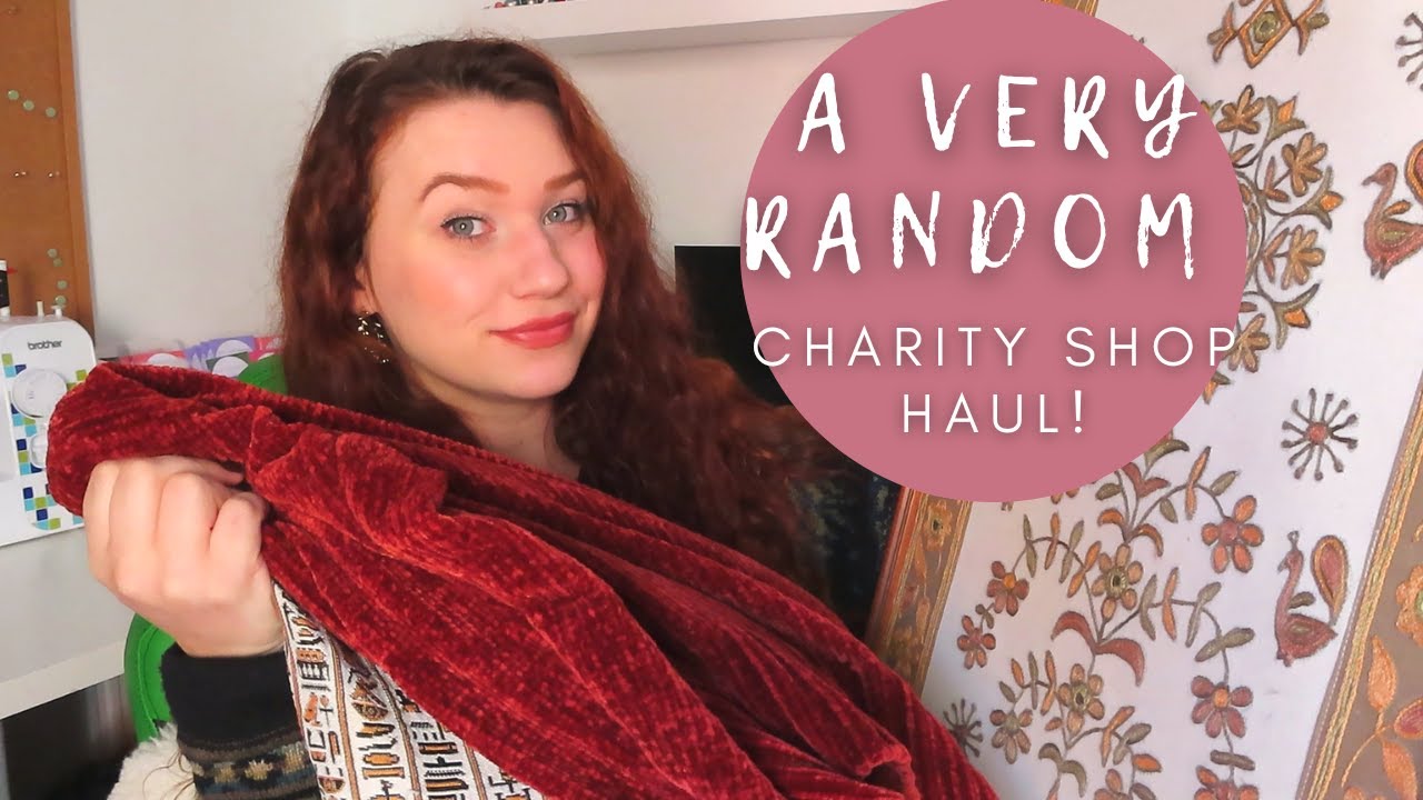 A very random charity shop haul! CHARITY SHOP HAUL, UK thrift shop haul