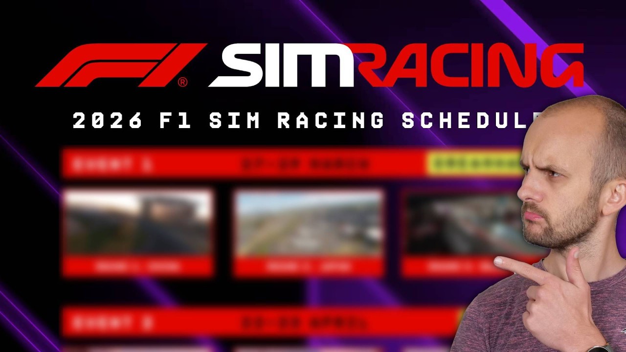 Наконец-то анонсировали F1 Sim Racing 2026!