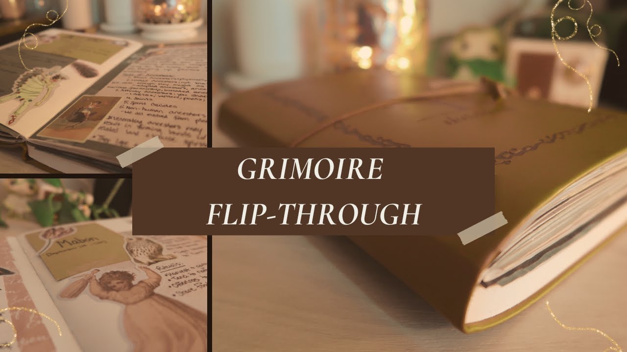 Collage Journal Flip Through | My Grimoire