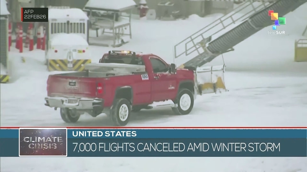 United States: 7,000 flights canceled amid winter storm