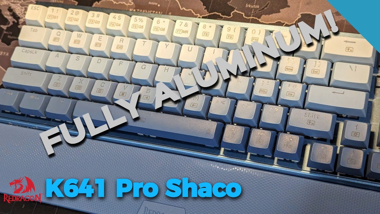 Redragon K641 Pro Shaco - Redragon's first aluminum 65% keyboard - How does it perform?