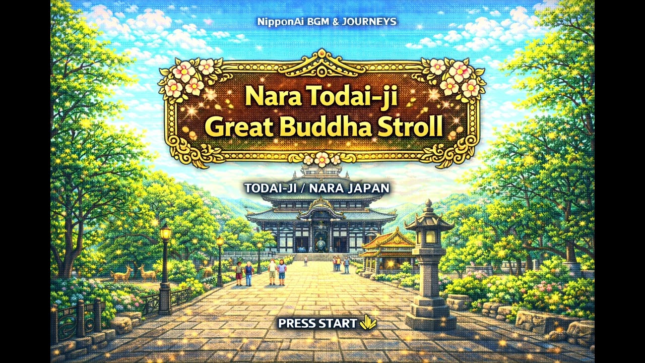 Nara Todai-ji Great Buddha Stroll