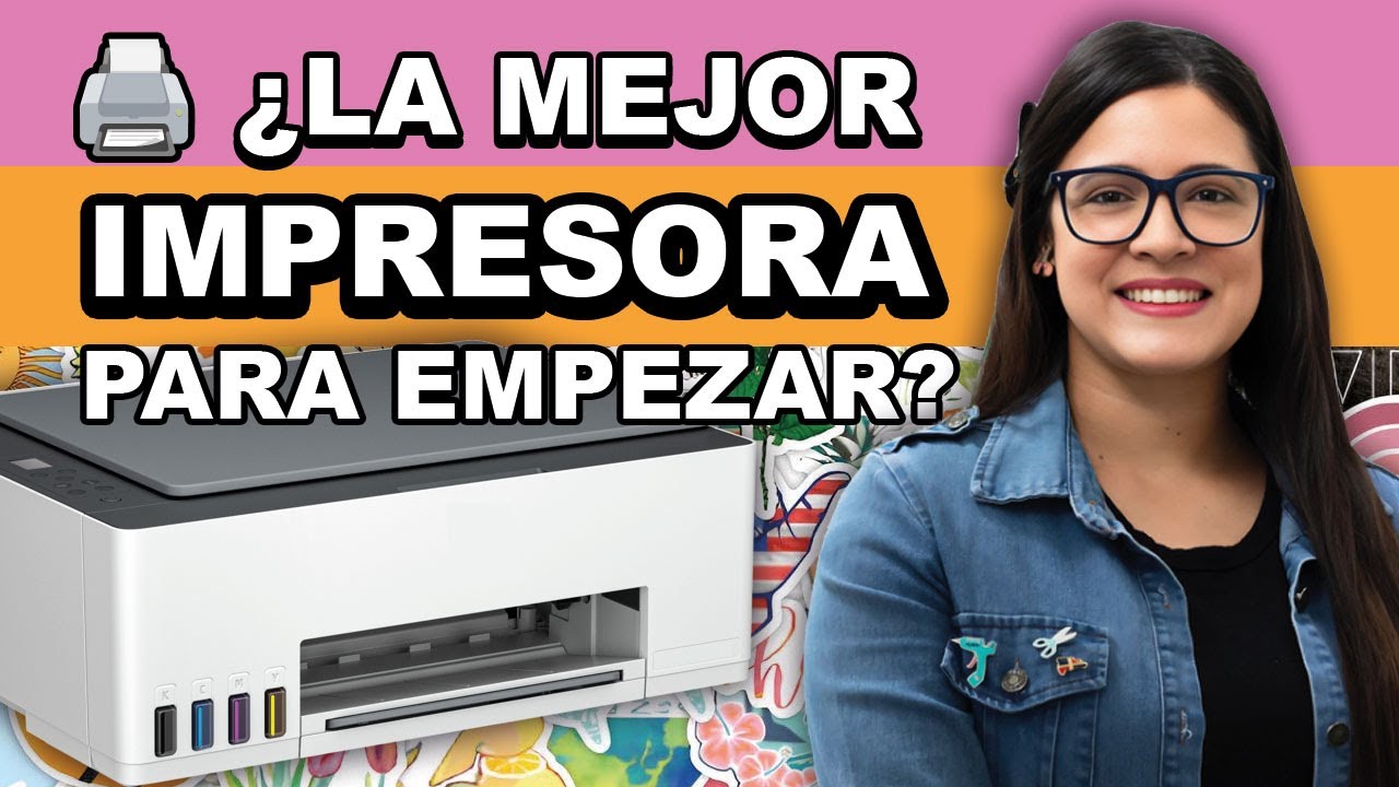 La mejor impresora para stickers y camisetas caseras ¡ideal si tienes poca inversión!