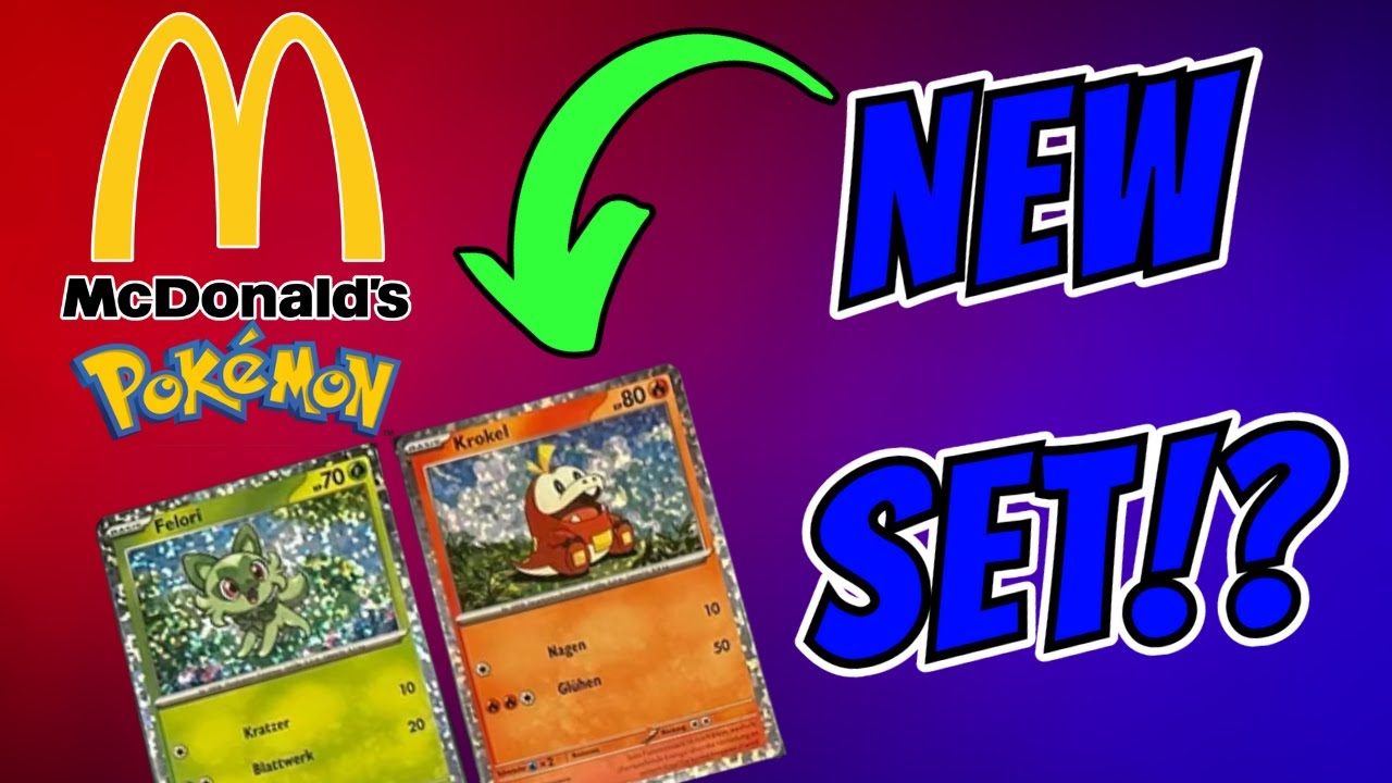 NEW McDonalds Pokemon Set Announced 2023!