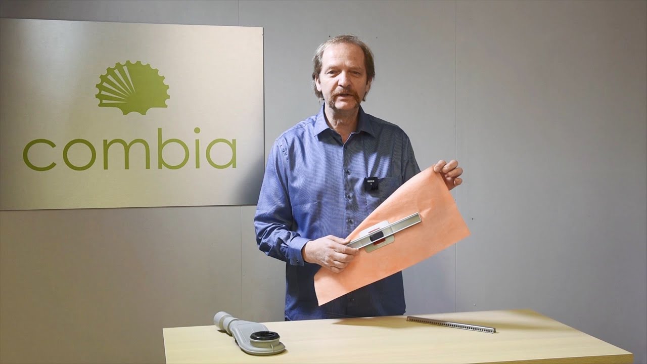 Flache Duschrinne von Combia