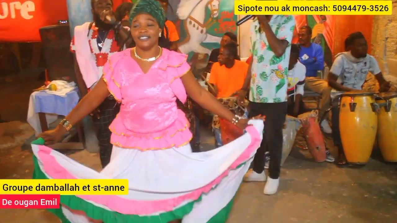 Ougan Wesley kap byen pèfòme nan vodou kay ougan Emil vin gade koze