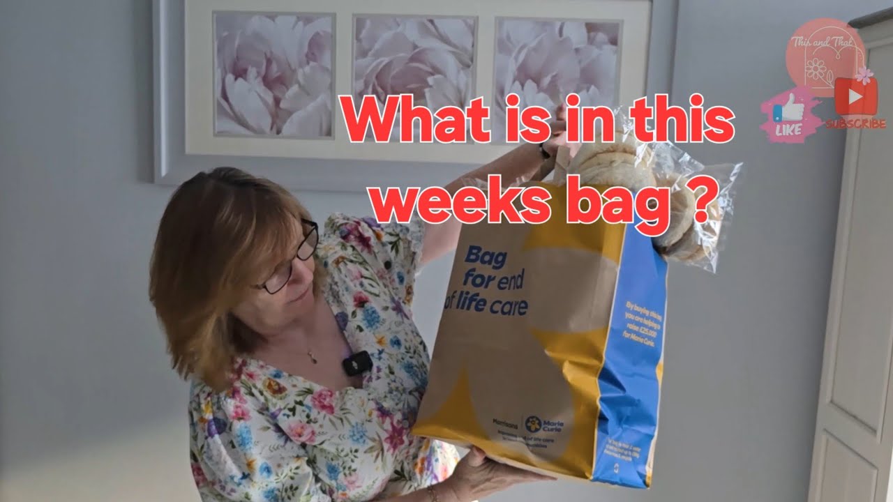 What's inside a Morrisons Too Good To go mystery bag #reducefoodwaste #unboxing #supermarket