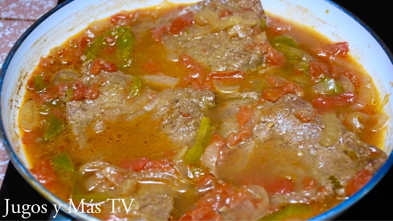 Delicioso Bistec Entomatado y Saludable