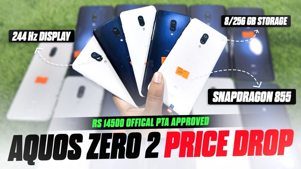 This 240Hz Fastest Japanese Gaming Phone Under 15k is insane 🔥 Biggest Price Drop Sharp Aquos Zero 2