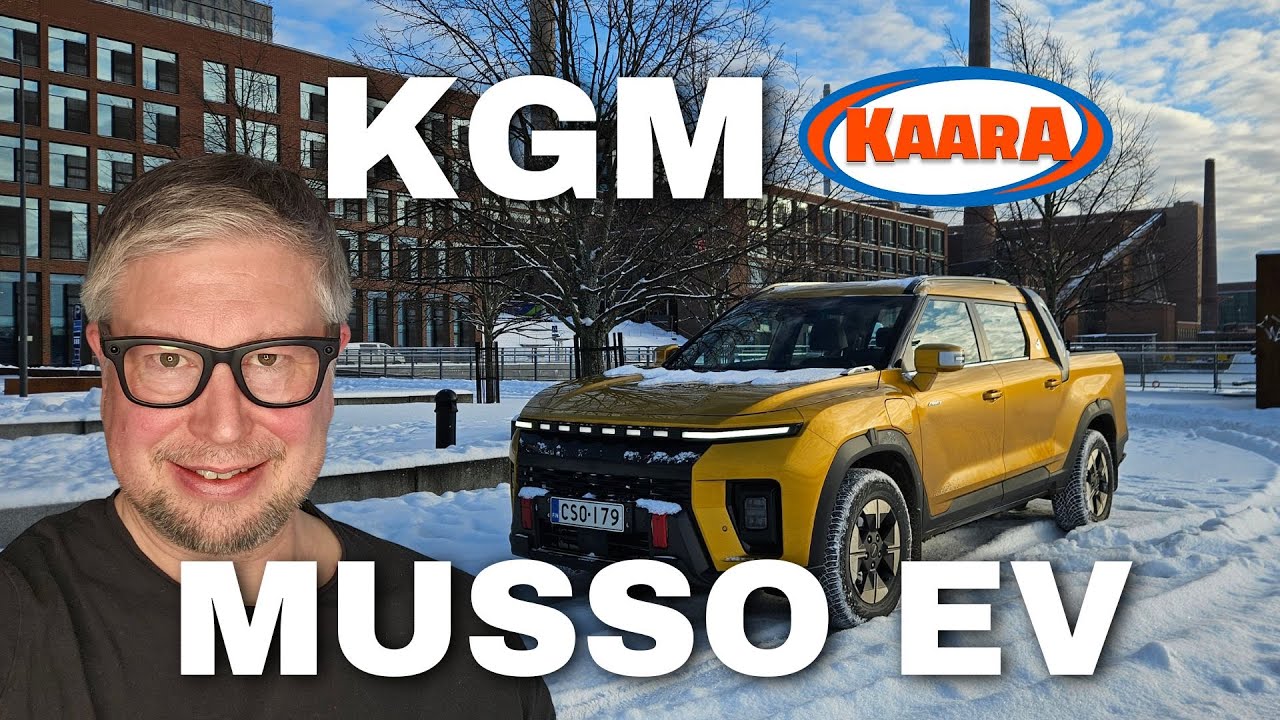 KGM Musso EV 2026: Miljoonan kilometrin takuu ja neliveto!
