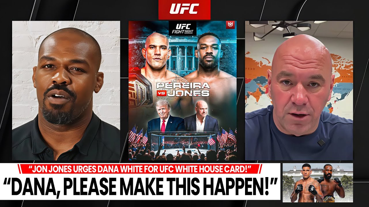“Please Bro!” Jon Jones Begs Dana White for UFC White House Comeback Fight!