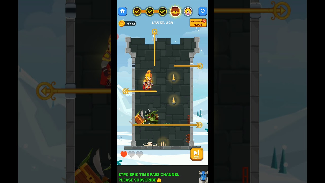 HERO QUEST LEVEL 229 HERO RESCUE UNIQUE PUZZLE LEVEL 229 WALKTHROUGH