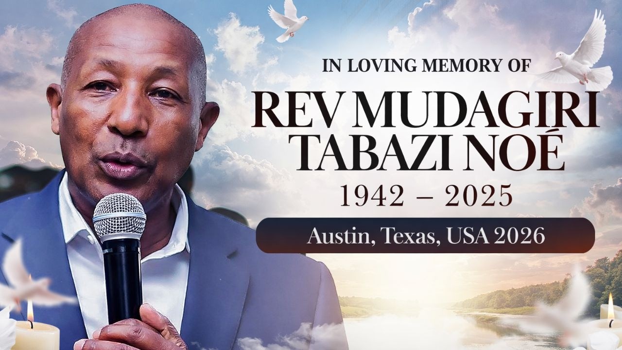 IN LOVING MEMORY OF REV MUDAGIRI NOE TABAZI | Austin, Texas USA 2026