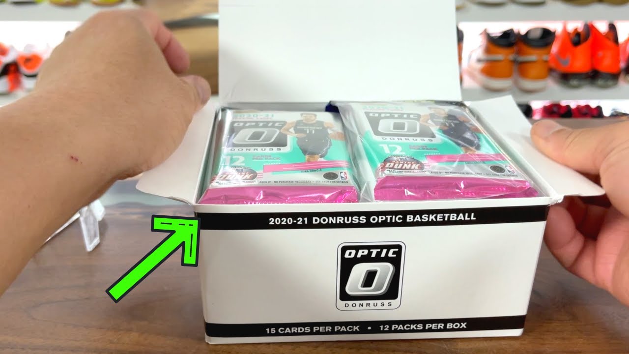 2020/21 Panini Donruss Optic Basketball Cello Multi 12-Pack Box (Blue Velocity Prizms!)