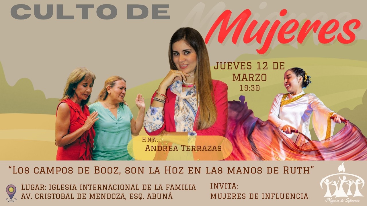 🟡  EN VIVO l CULTO DE MUJERES l JUEVES 12/03/2026