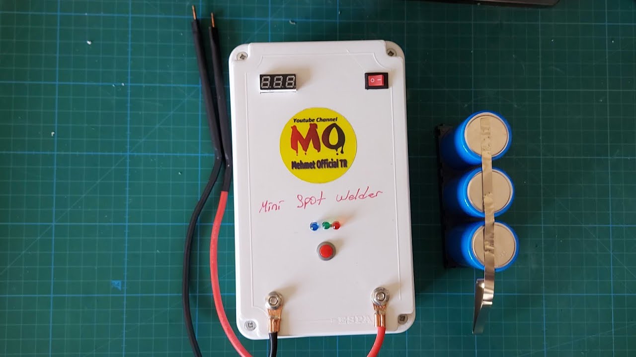 Homemade Mini Spot Welder nokta kaynak makinası nasıl yapılır