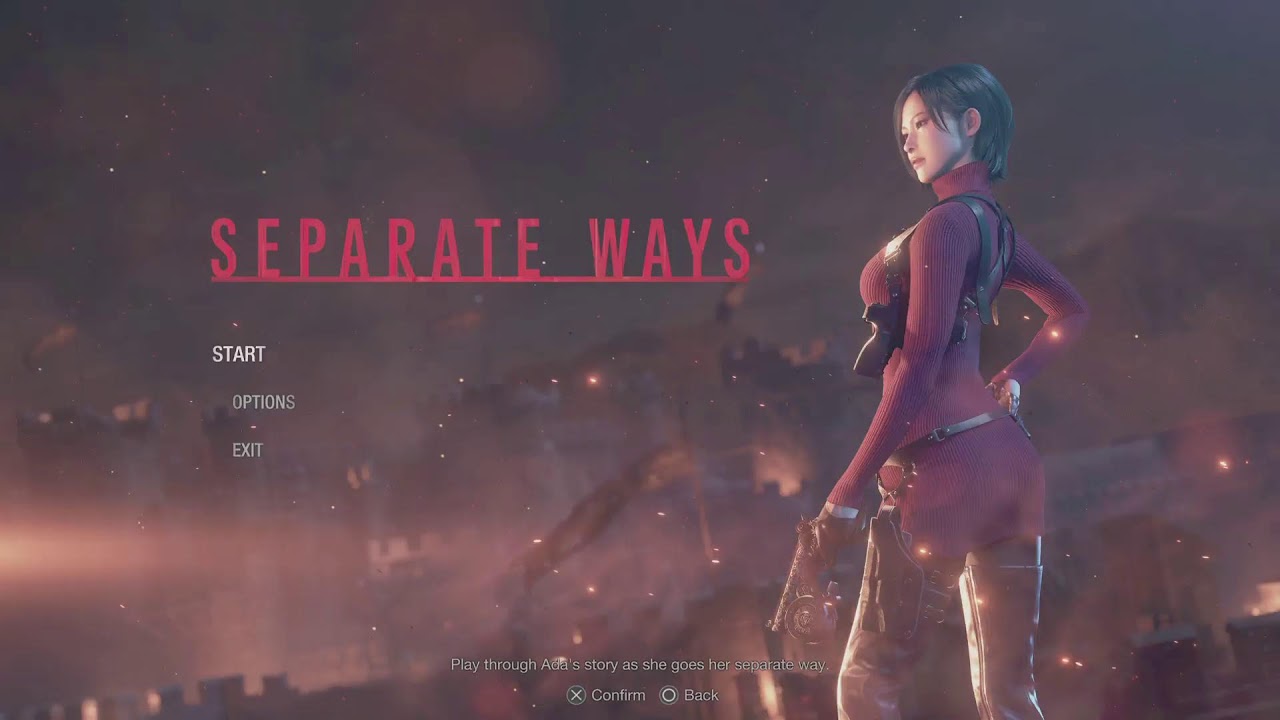 Resident Evil 4 remake Separate Ways DLC gameplay part 1