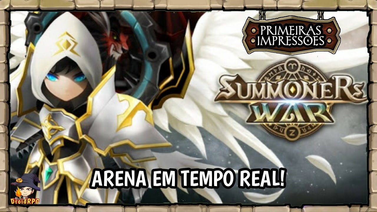 Summoners' War (TOP RPG #03 ARENA EM TEMPO REAL / Gameplay Android 1080p)