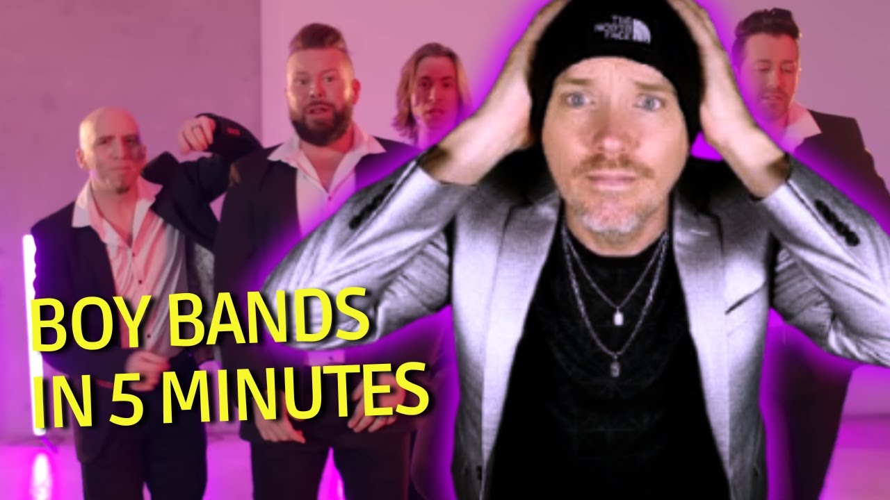 First Time Reaction to BOY BANDS IN 5 MINUTES by Voiceplay!
