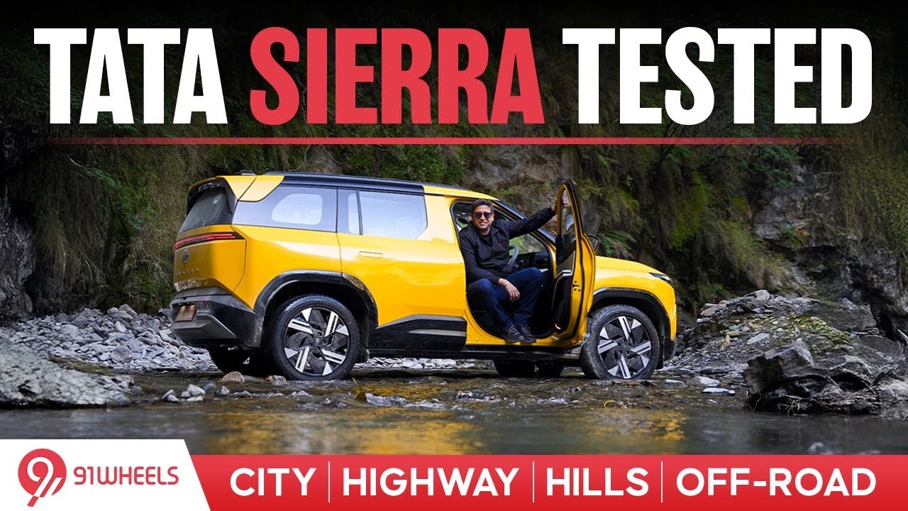 Обзор Tata Sierra Hyperion 1.5 TGDI Turbo Petrol Automatic Drive 2025 года || Из Чандигарха в Хим...